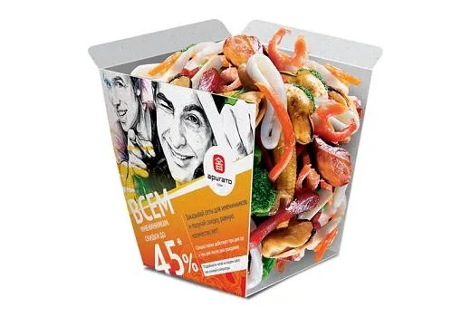 Коробочка морепродукты